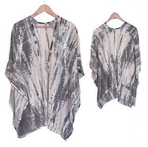 🇦🇼 ARUBA SEQUINED KIMONO / COVERUP
